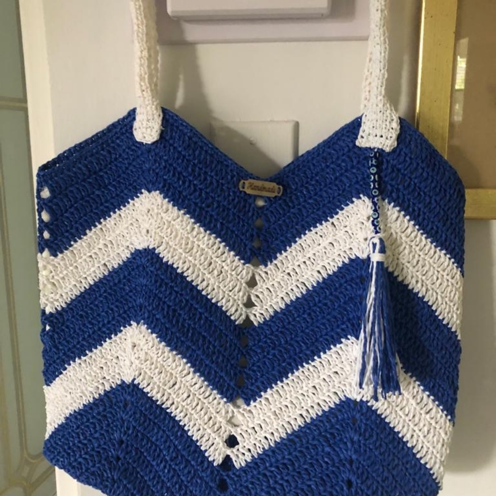 6 handmade bags
